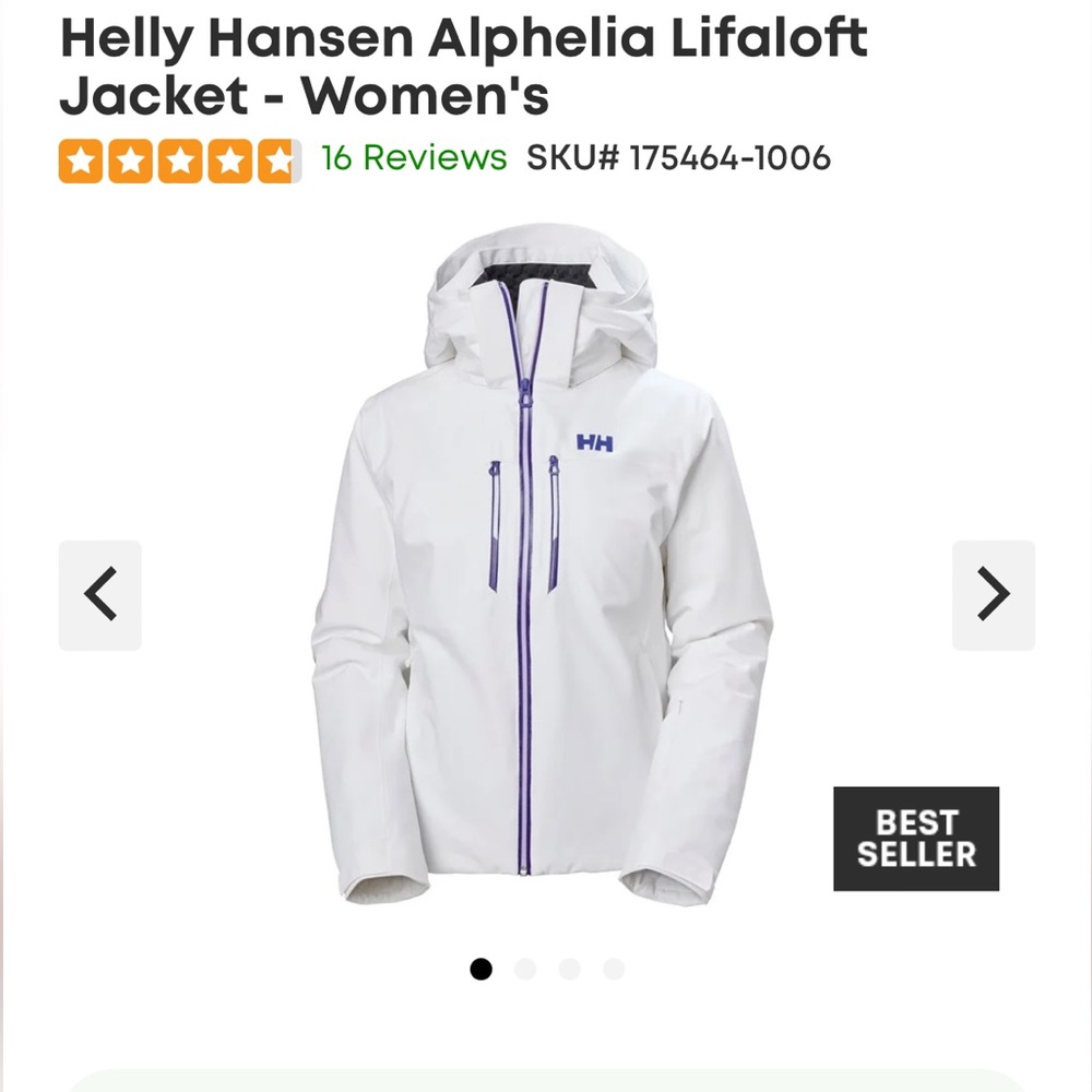 Helly Hansen Alphelia Lifaloft Jacket - Women's ski jacket